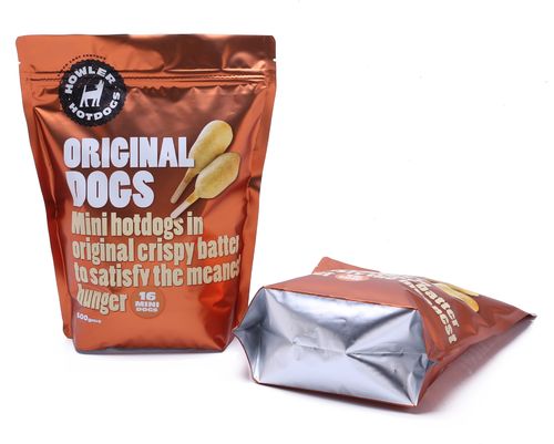 八边封铝箔拉链袋 250g膨化狗粮的理想包装解决方案